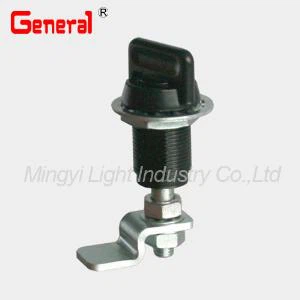 Buton 70034 Cam blocare compresie blocare pulbere neagră Coatted locuinţe şi dovada de apă mâner