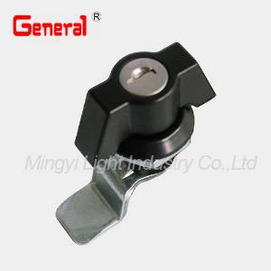 70040 anti praf mâner de blocare Anti apă mâner blocare pulbere neagră Coatted mâner rotaţie de 90 de grade pentru a deschide şi închide